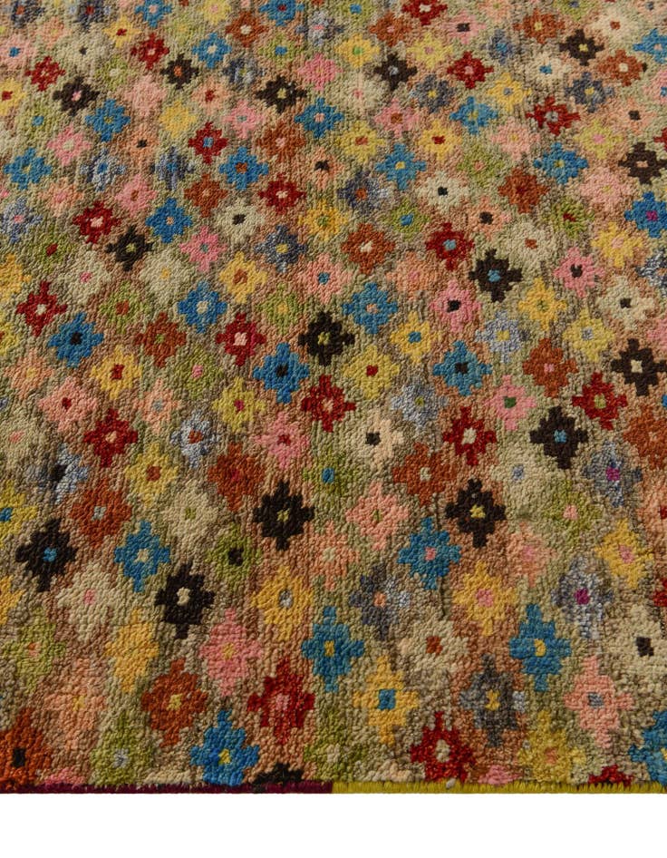 Detail image of 3' 4 x 5' Hand Knotted Balouch Wool Rug