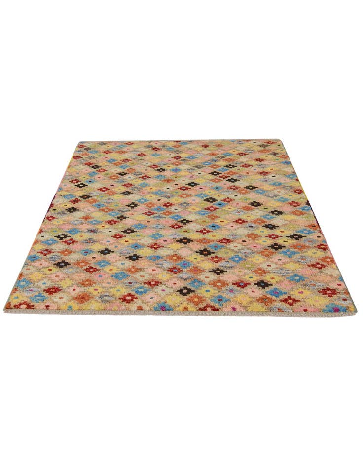 Detail image of 3' 4 x 5' Hand Knotted Balouch Wool Rug