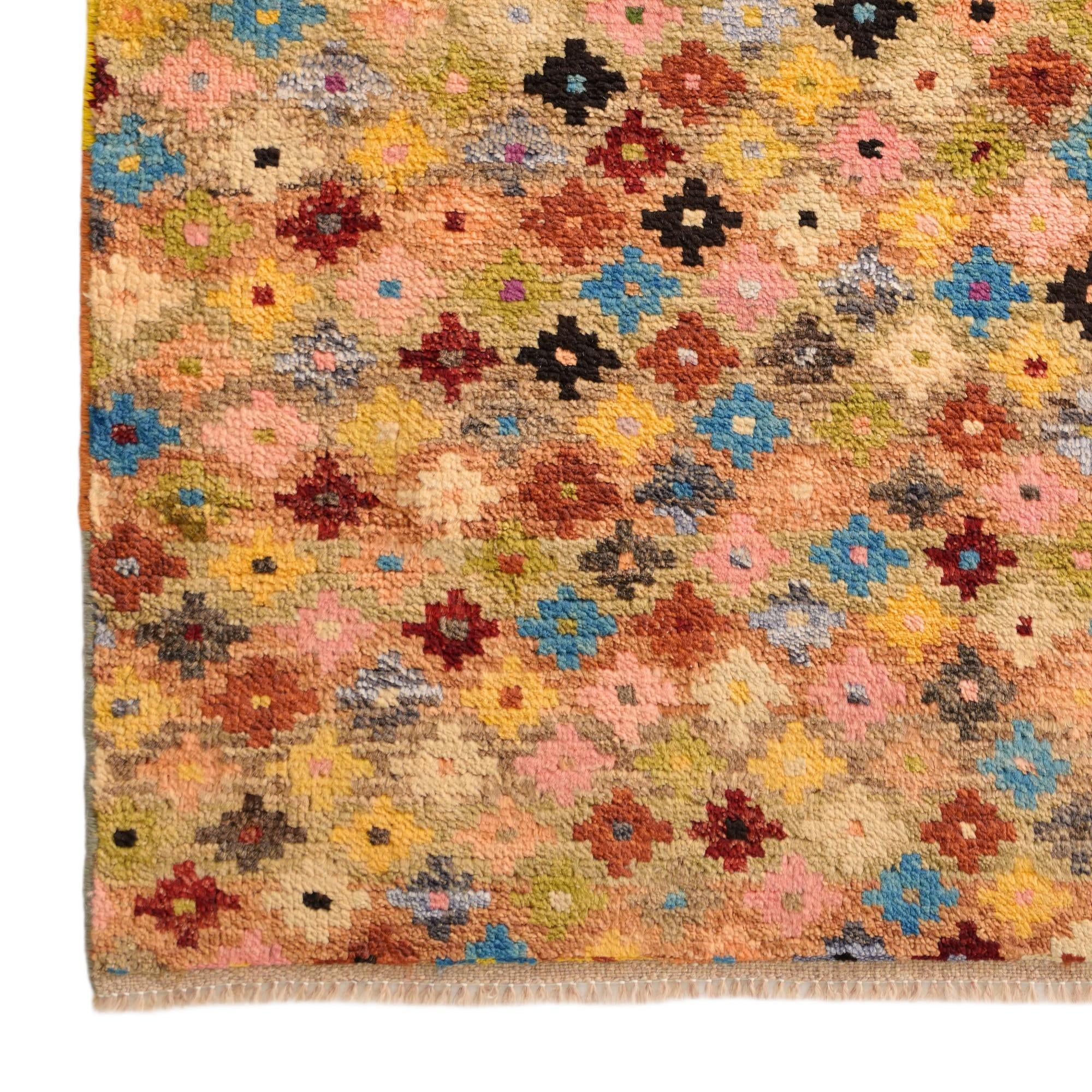 3' 4 x 5' Hand Knotted Balouch Wool Rug