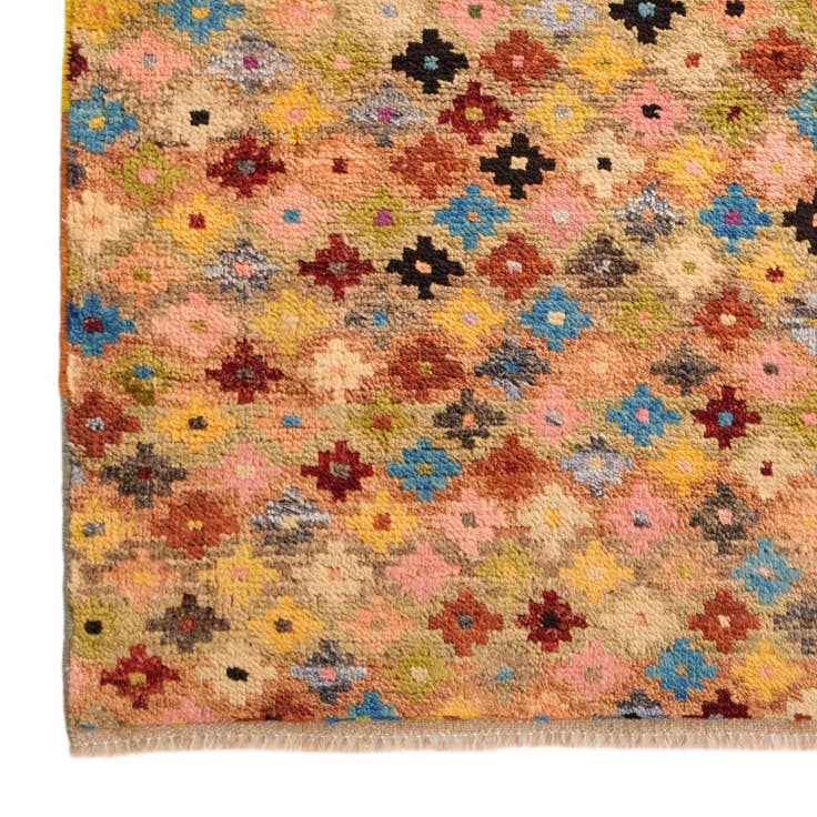 Detail image of 3' 4 x 5' Hand Knotted Balouch Wool Rug