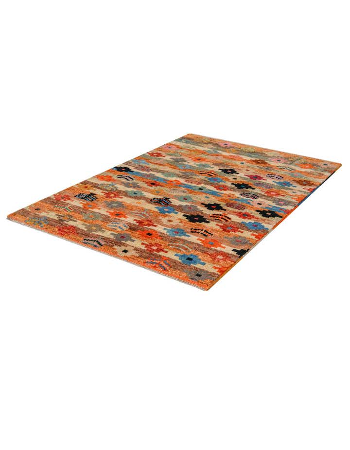 3' 2 x 4' 10 Hand Knotted Balouch Wool Rug