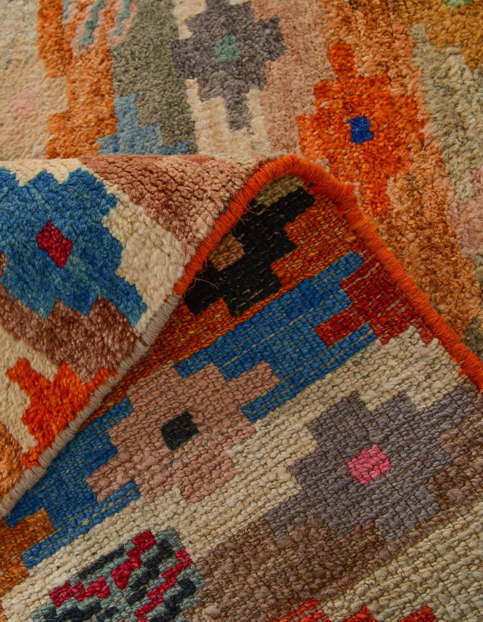 3' 2 x 4' 10 Hand Knotted Balouch Wool Rug