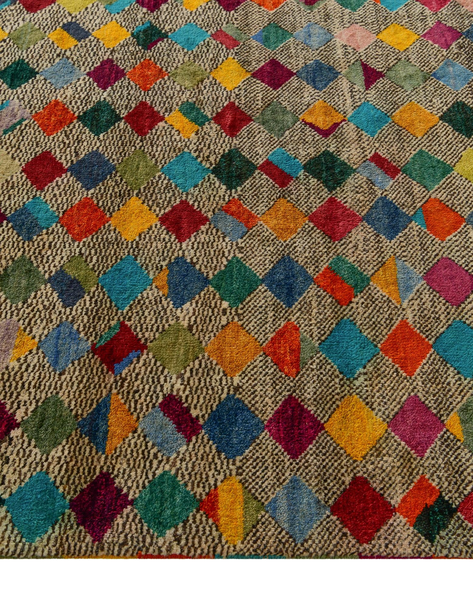 5' 10 x 8' 3 Hand Knotted Balouch Wool Rug