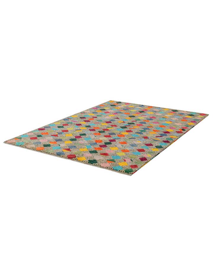 5' 10 x 8' 3 Hand Knotted Balouch Wool Rug