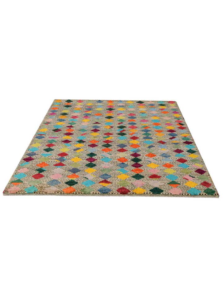 5' 10 x 8' 3 Hand Knotted Balouch Wool Rug