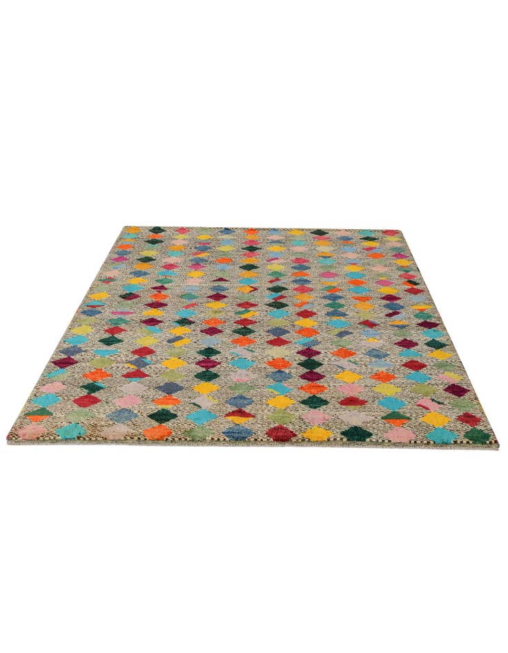 Detail image of 5' 10 x 8' 3 Hand Knotted Balouch Wool Rug