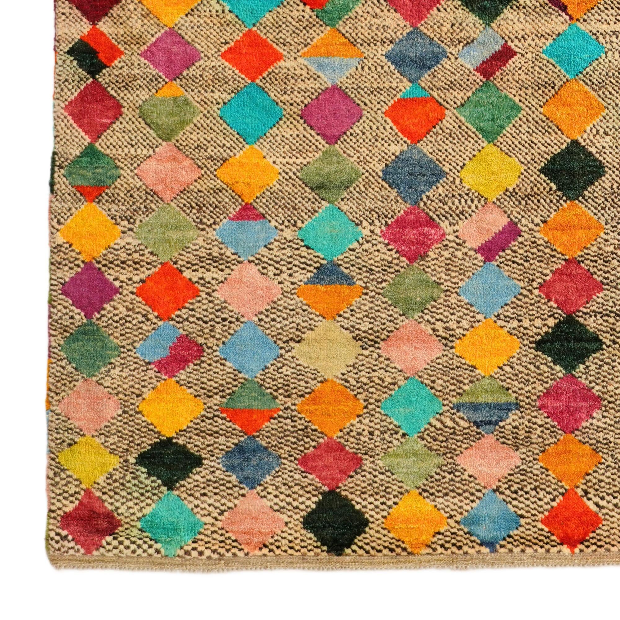 5' 10 x 8' 3 Hand Knotted Balouch Wool Rug