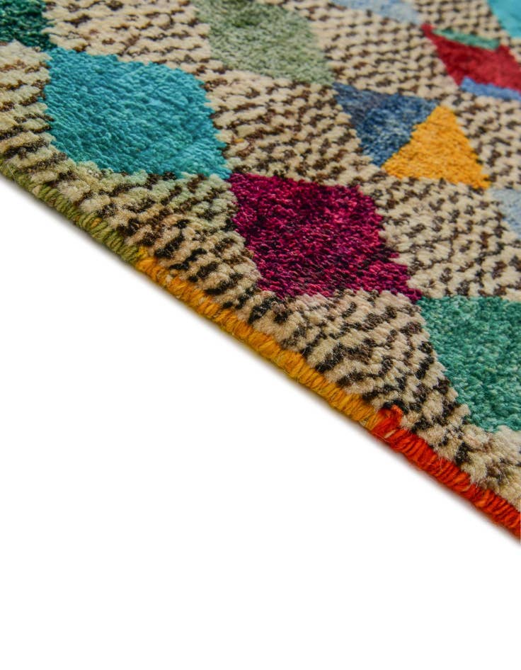 Detail image of 5' 10 x 8' 3 Hand Knotted Balouch Wool Rug