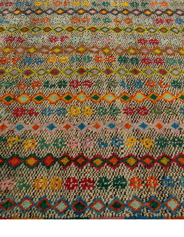 5' 10 x 8' 2 Hand Knotted Balouch Wool Rug