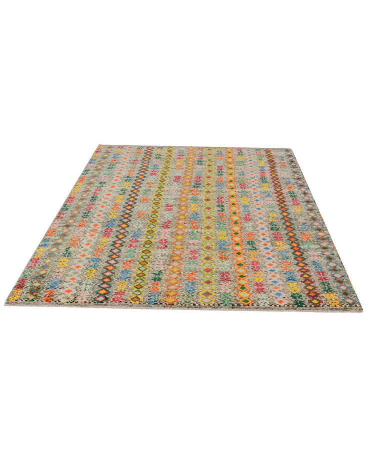 Detail image of 5' 10 x 8' 2 Hand Knotted Balouch Wool Rug