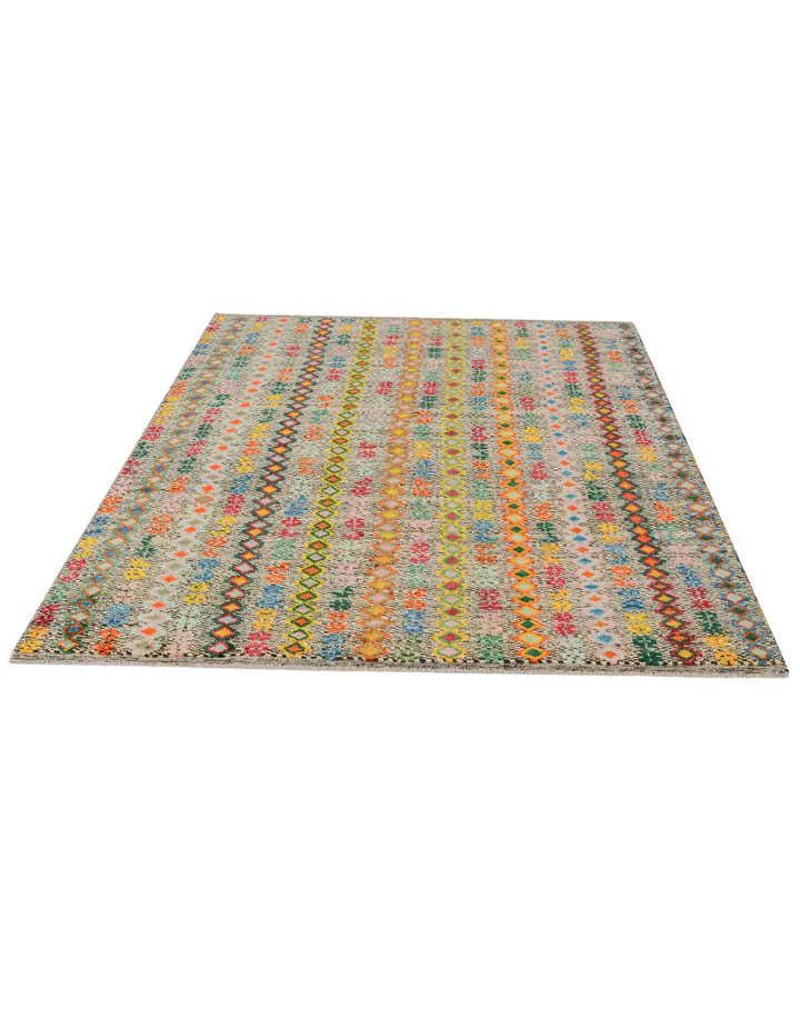 5' 10 x 8' 2 Hand Knotted Balouch Wool Rug