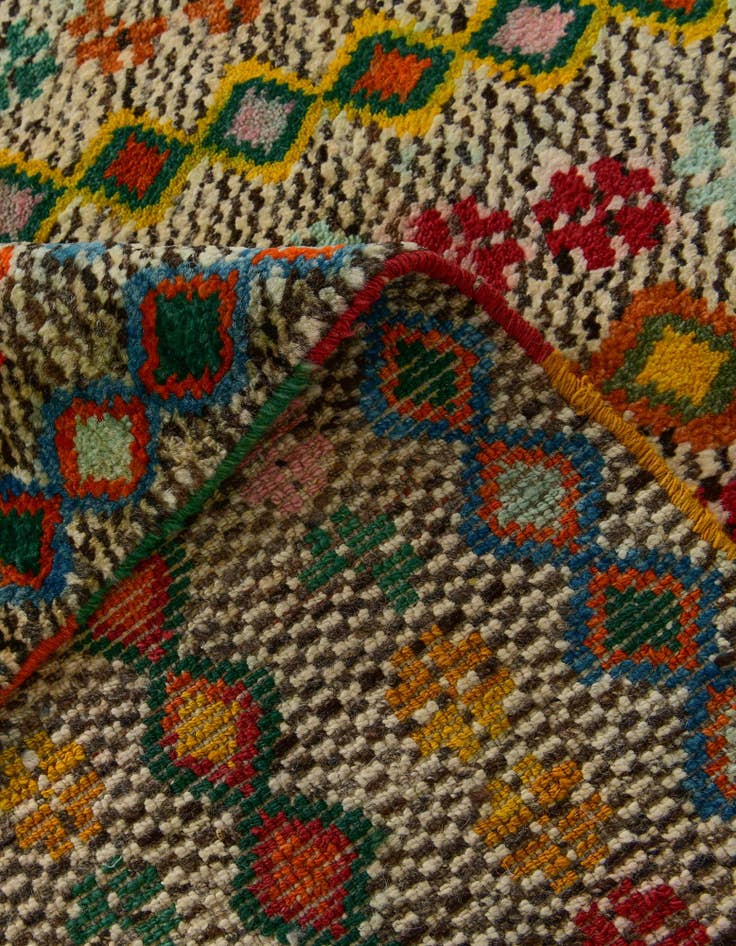 Detail image of 5' 10 x 8' 2 Hand Knotted Balouch Wool Rug