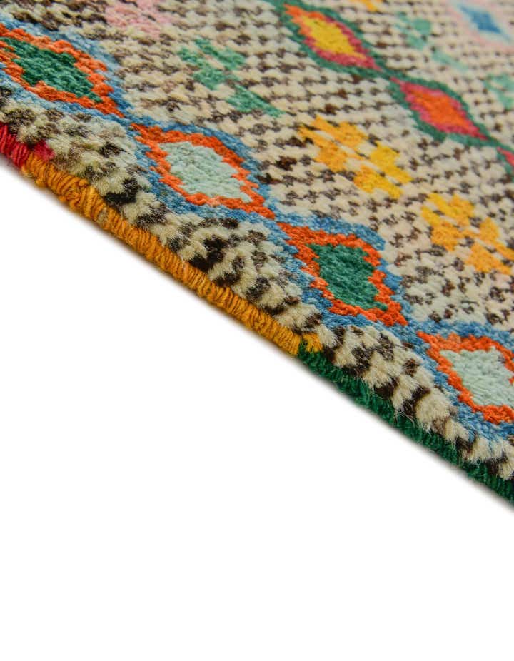 5' 10 x 8' 2 Hand Knotted Balouch Wool Rug