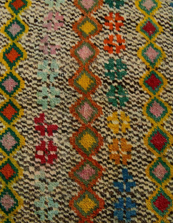 5' 10 x 8' 2 Hand Knotted Balouch Wool Rug