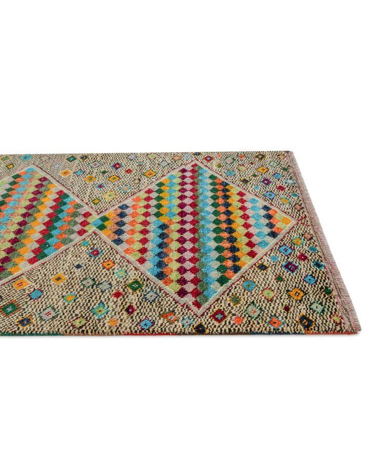 3' 3 x 5' 3 Hand Knotted Balouch Wool Rug