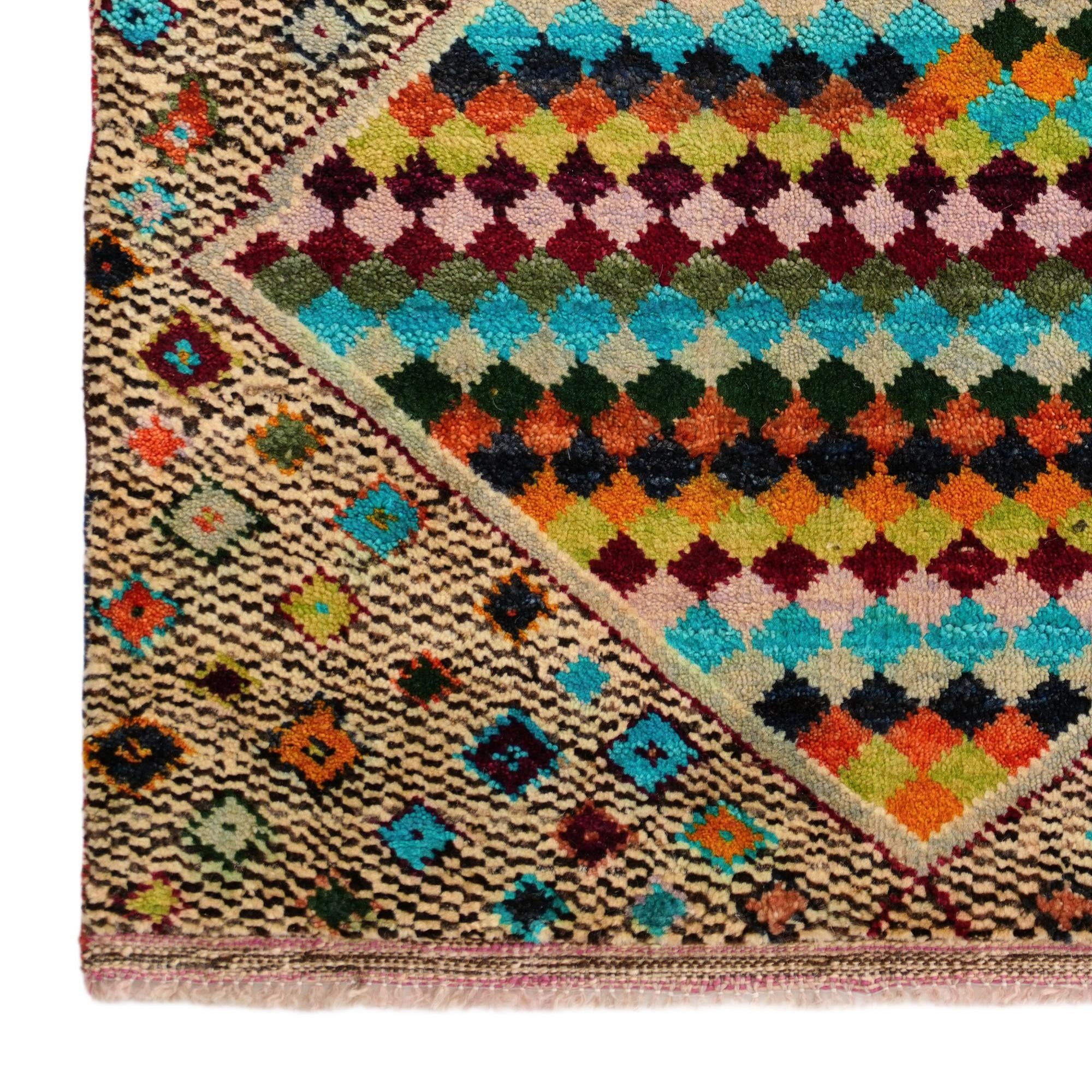 3' 3 x 5' 3 Hand Knotted Balouch Wool Rug