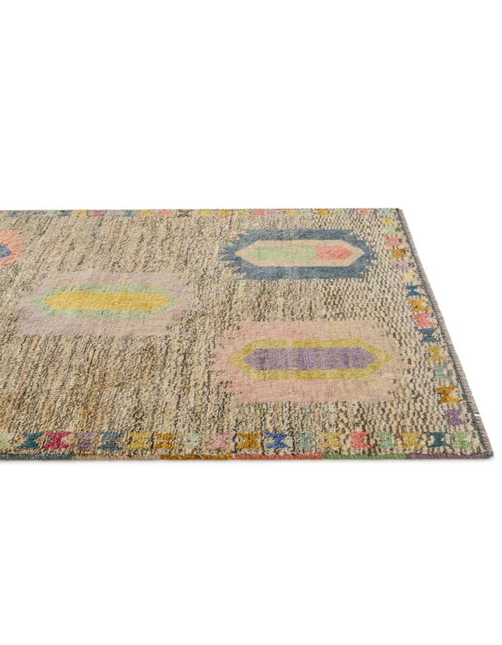 3' 3 x 5' 6 Hand Knotted Balouch Wool Rug