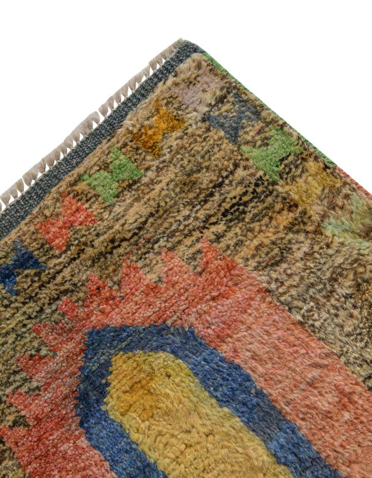Detail image of 3' 3 x 5' 6 Hand Knotted Balouch Wool Rug