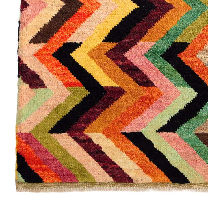 3' 4 x 5' 1 Hand Woven Balouch Wool Rug