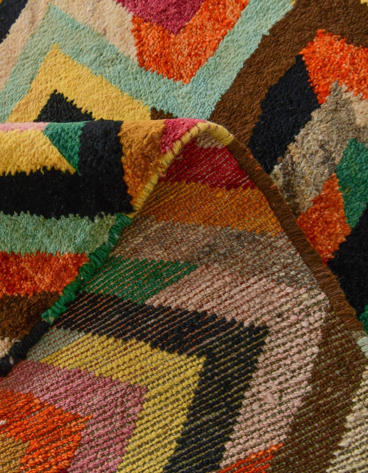 Detail image of 3' 4 x 5' 1 Hand Woven Balouch Wool Rug