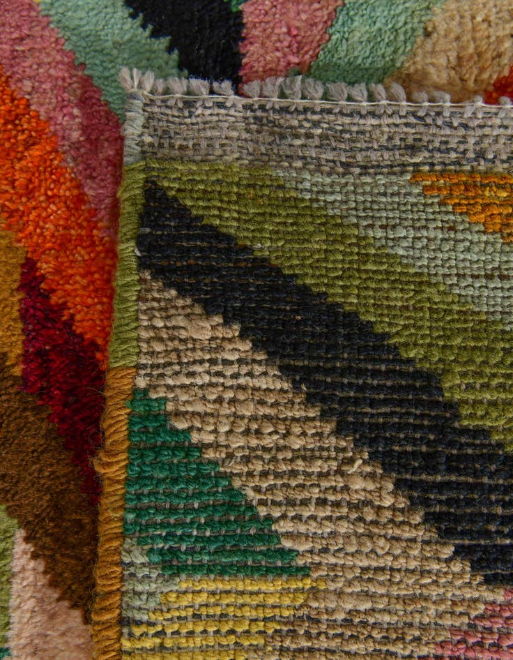 Detail image of 3' 4 x 5' 1 Hand Woven Balouch Wool Rug
