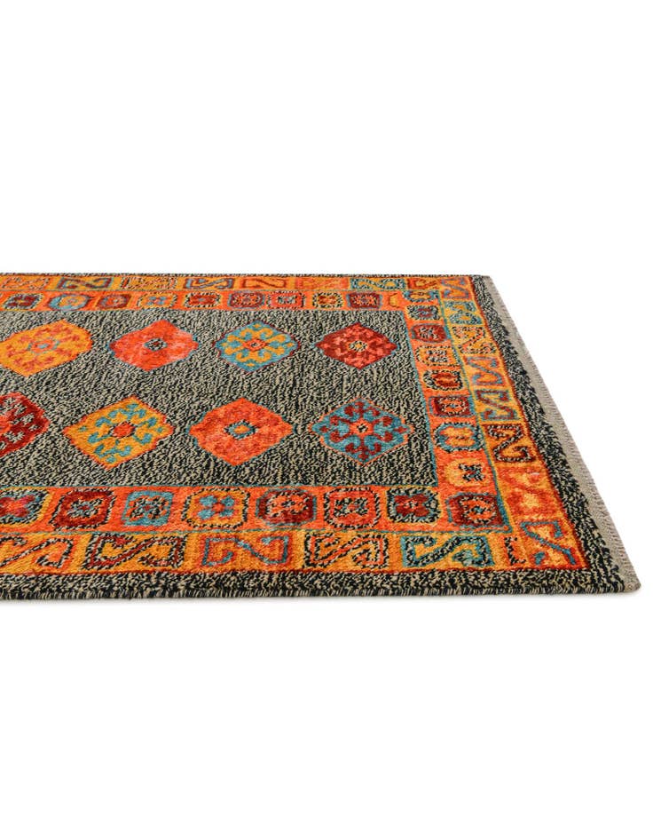 Detail image of 3' 3 x 5' 2 Hand Woven Balouch Wool Rug