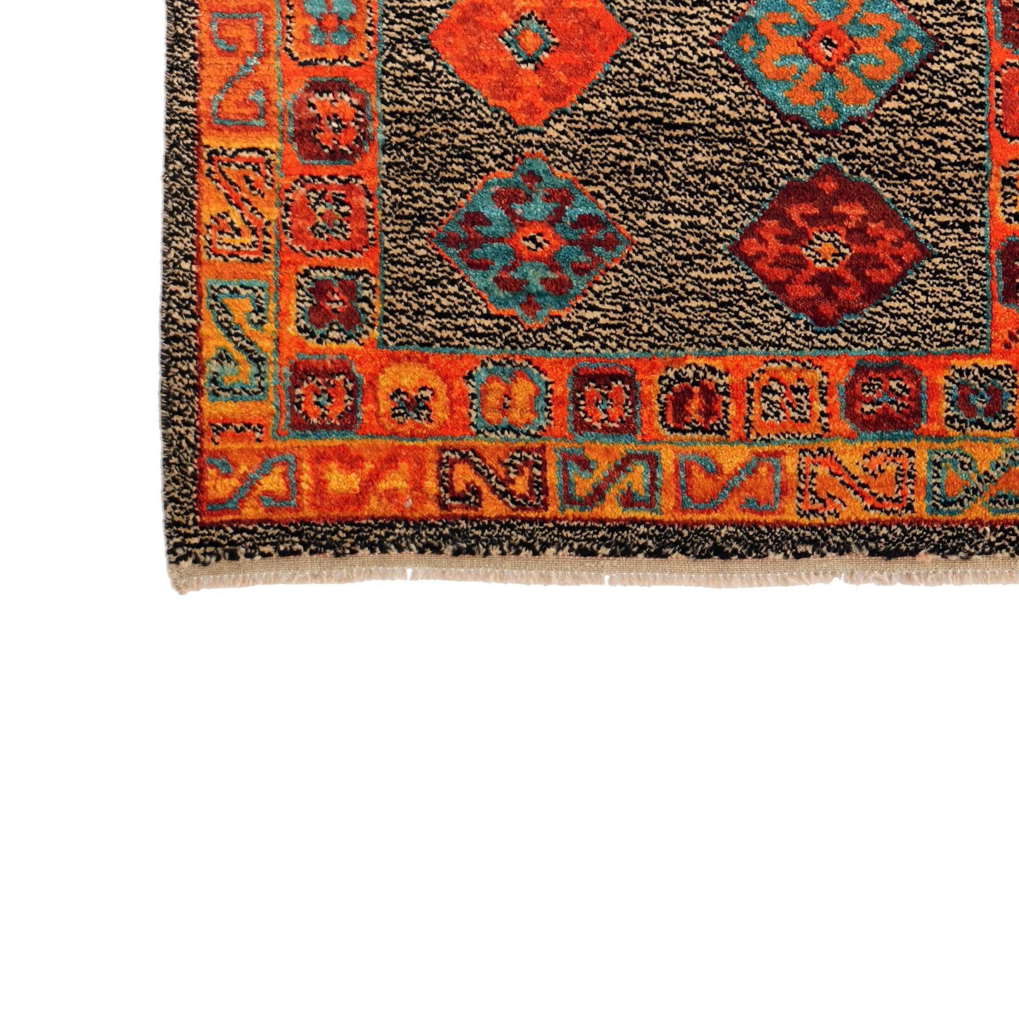 3' 3 x 5' 2 Hand Woven Balouch Wool Rug