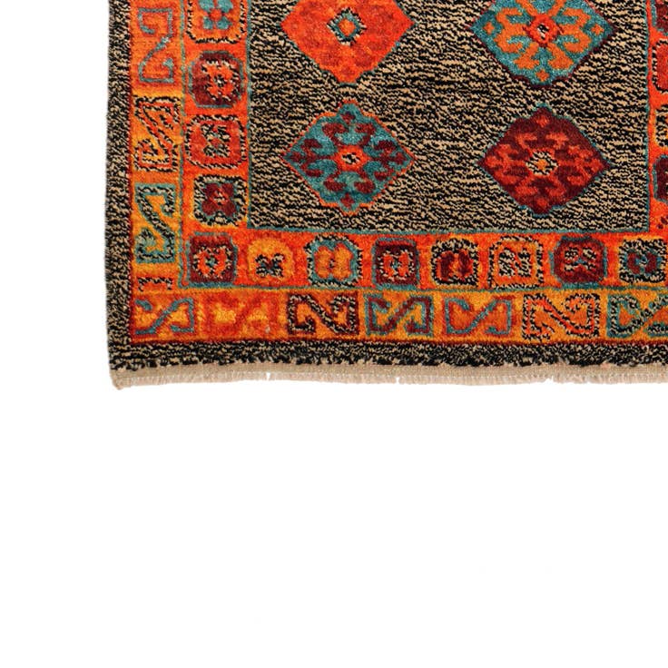 Detail image of 3' 3 x 5' 2 Hand Woven Balouch Wool Rug