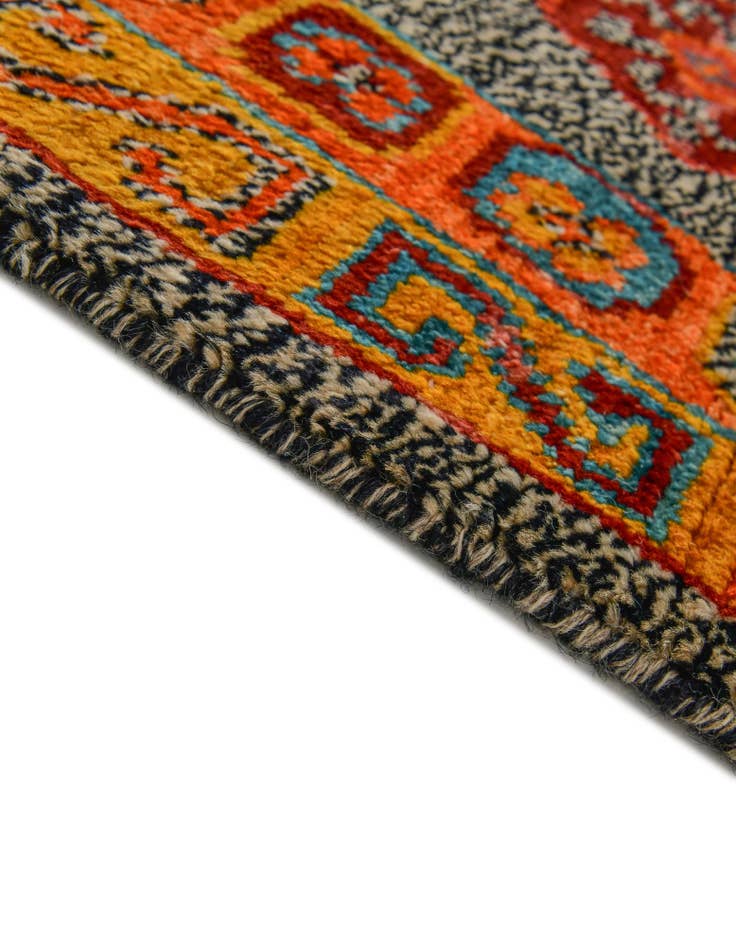 Detail image of 3' 3 x 5' 2 Hand Woven Balouch Wool Rug