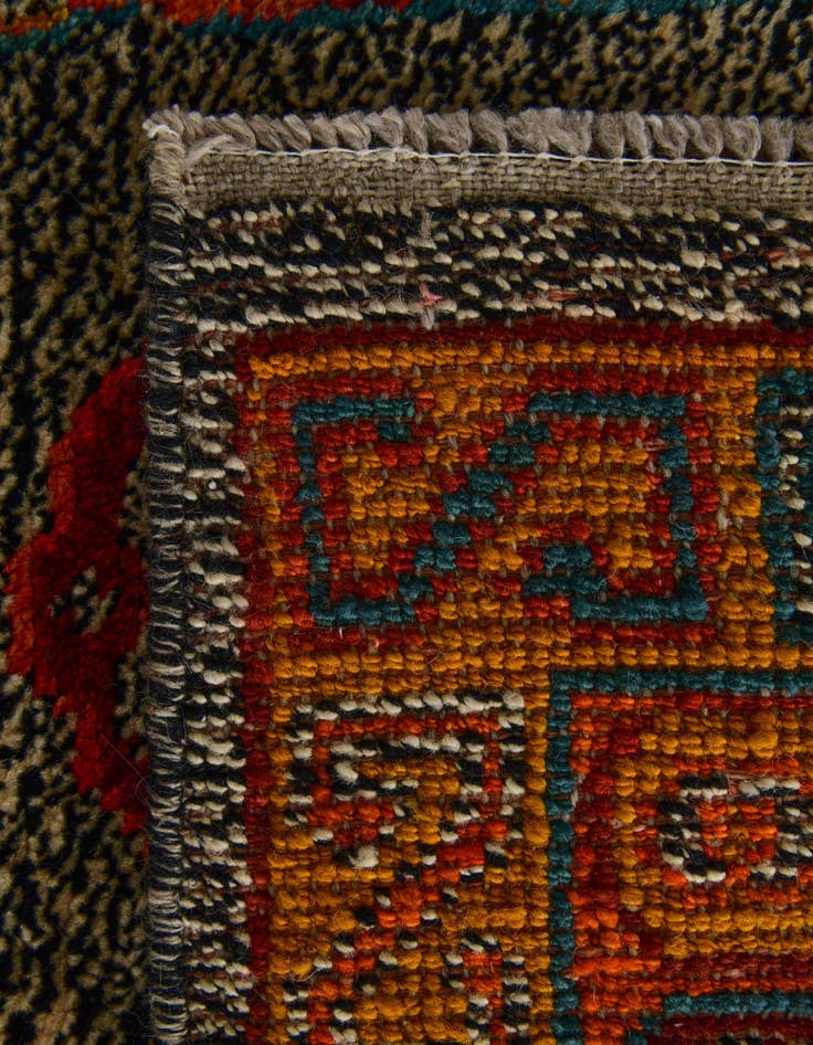 Detail image of 3' 3 x 5' 2 Hand Woven Balouch Wool Rug