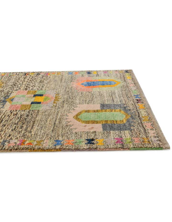 3' 2 x 5' 2 Hand Knotted Balouch Wool Rug