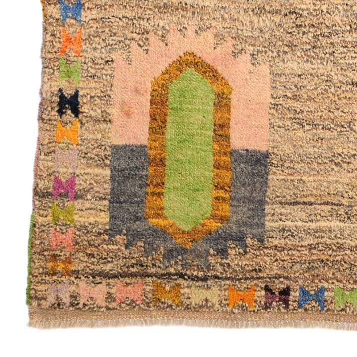 3' 2 x 5' 2 Hand Knotted Balouch Wool Rug