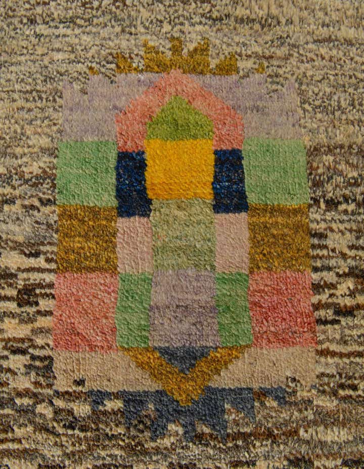 3' 2 x 5' 2 Hand Knotted Balouch Wool Rug