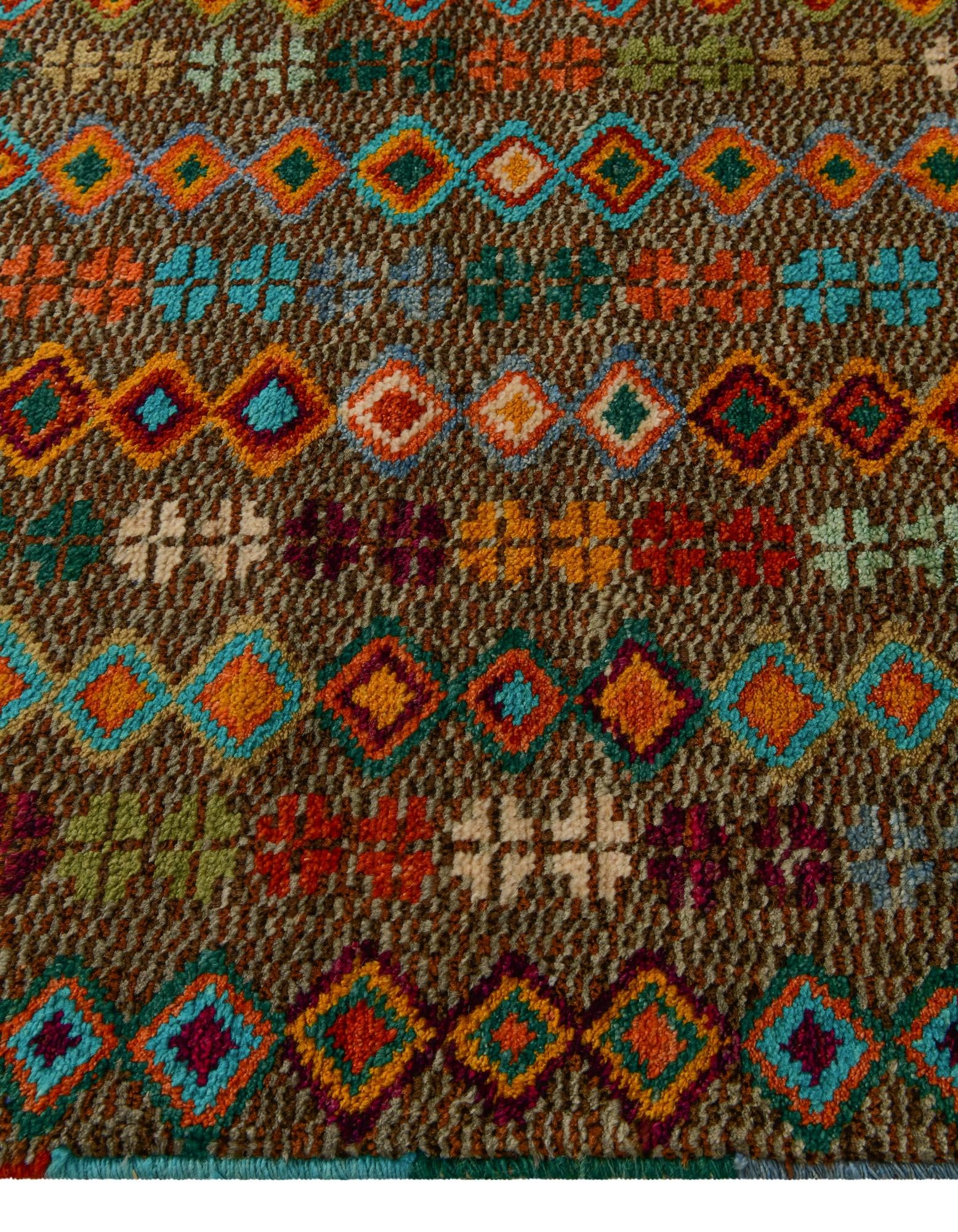 3' 4 x 5' 1 Hand Woven Balouch Wool Rug