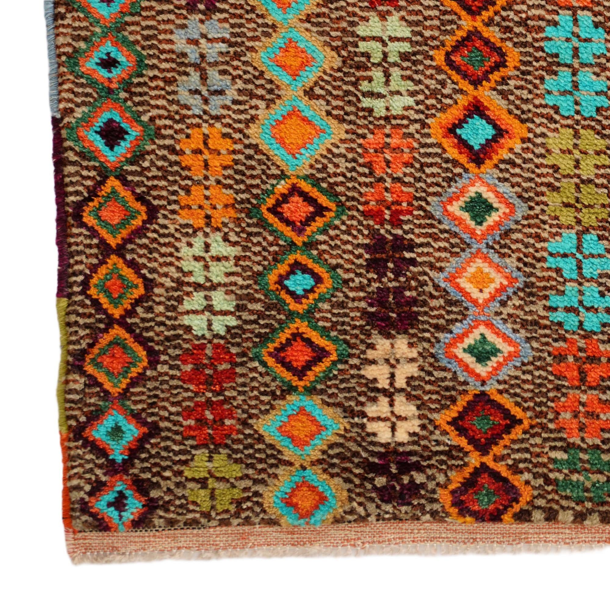 3' 4 x 5' 1 Hand Woven Balouch Wool Rug