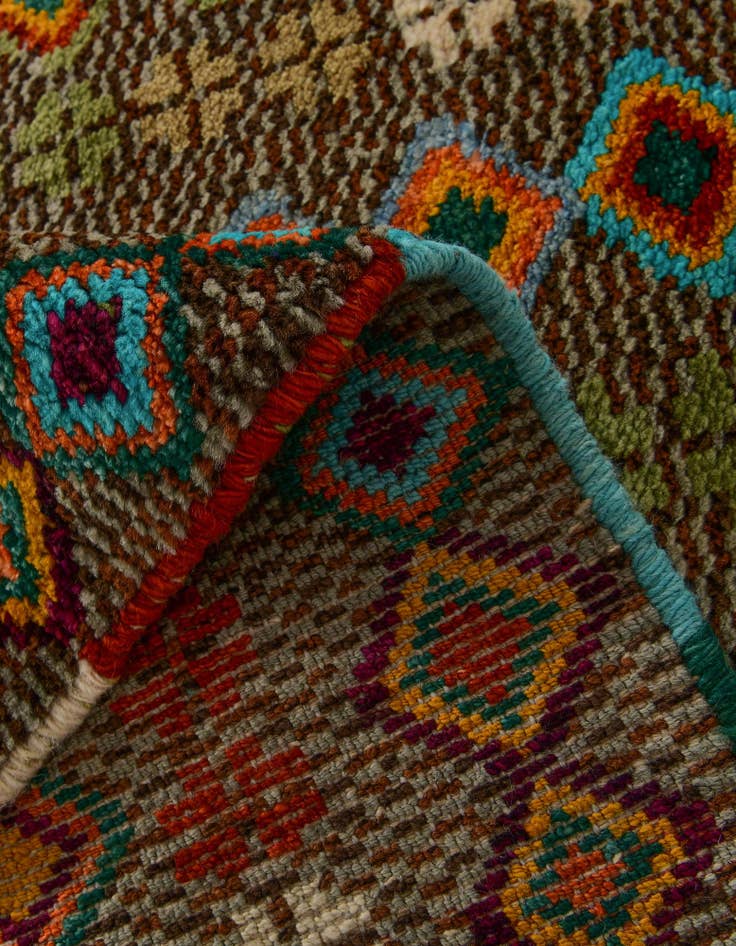 Detail image of 3' 4 x 5' 1 Hand Woven Balouch Wool Rug