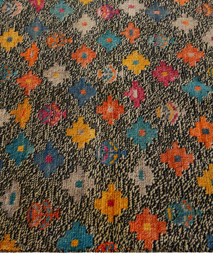 Detail image of 3' 3 x 5' Hand Knotted Balouch Wool Rug
