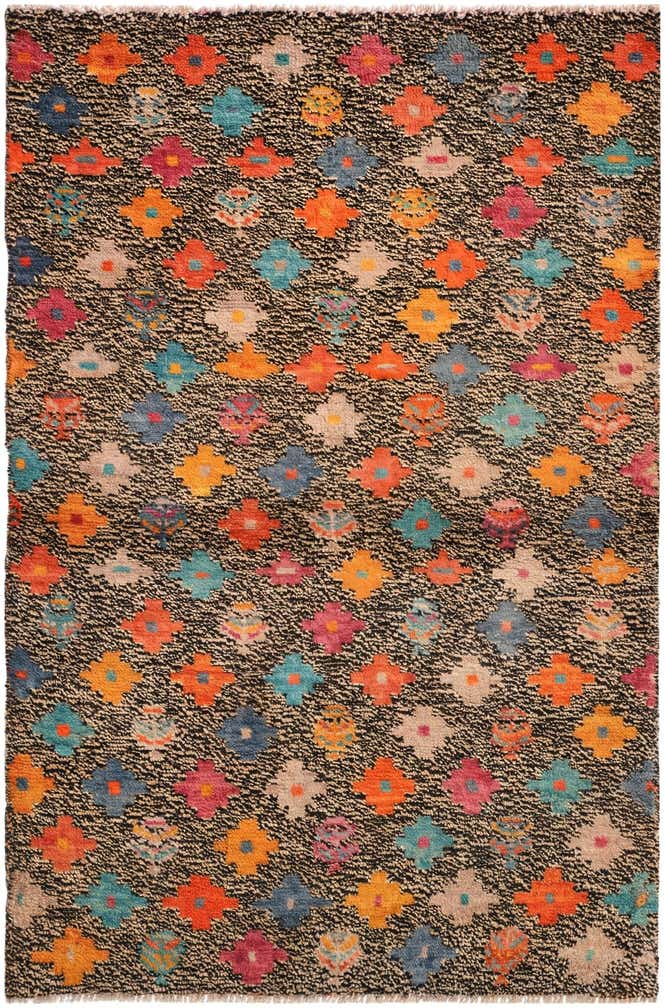 3' 3 x 5' Hand Knotted Balouch Wool Rug