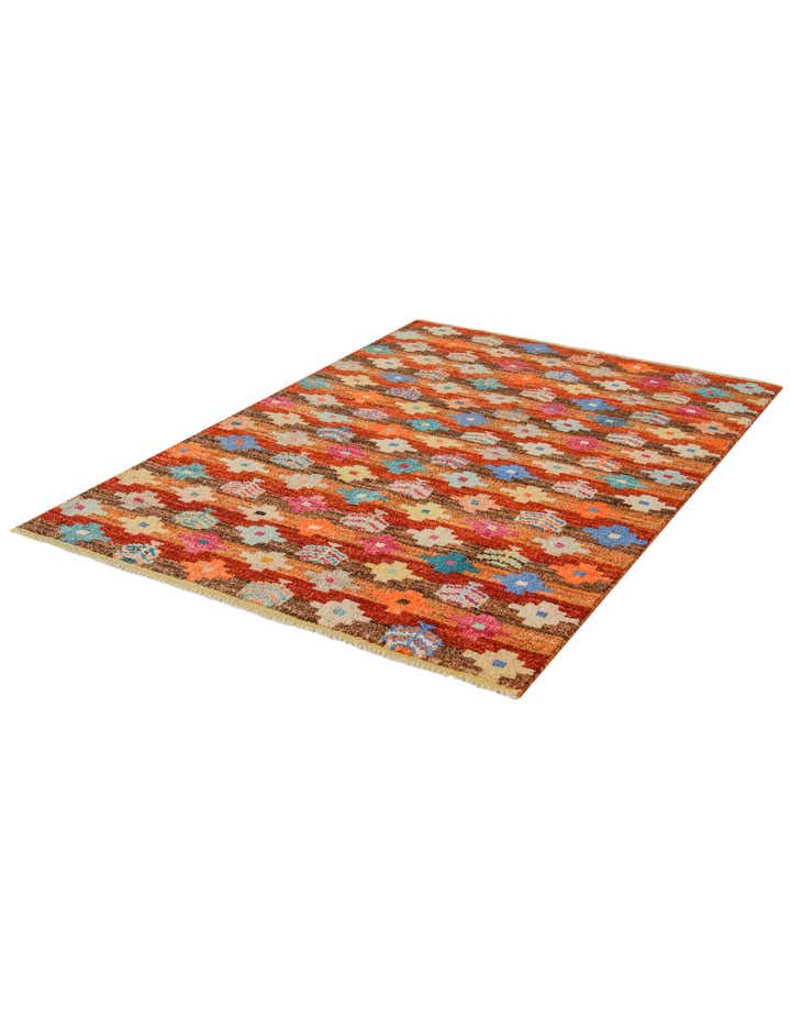 3' 3 x 4' 10 Hand Knotted Balouch Wool Rug