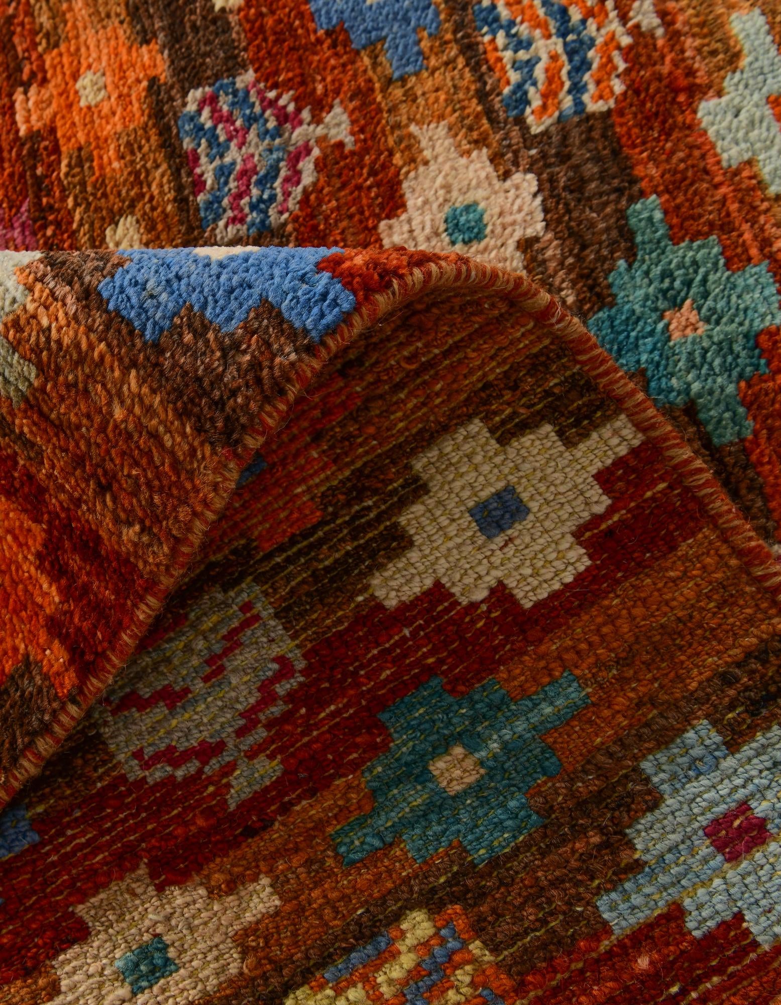 3' 3 x 4' 10 Hand Knotted Balouch Wool Rug