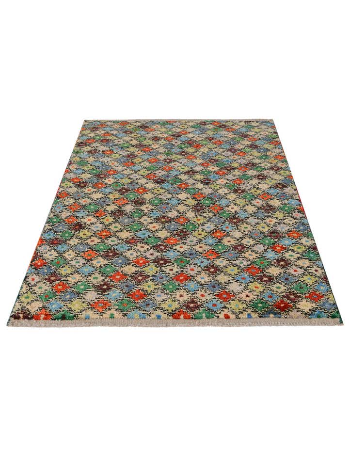3' 3 x 5' 3 Hand Knotted Balouch Wool Rug