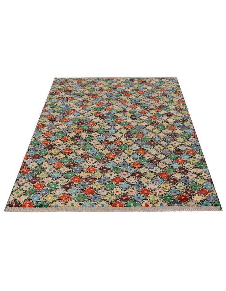 Detail image of 3' 3 x 5' 3 Hand Knotted Balouch Wool Rug