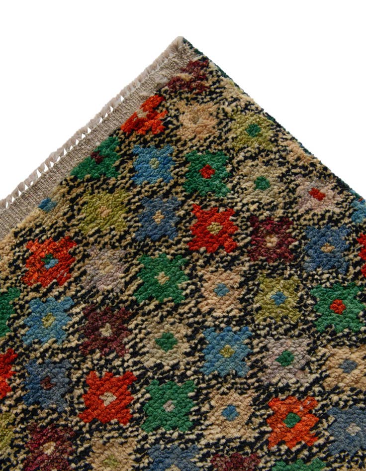 Detail image of 3' 3 x 5' 3 Hand Knotted Balouch Wool Rug