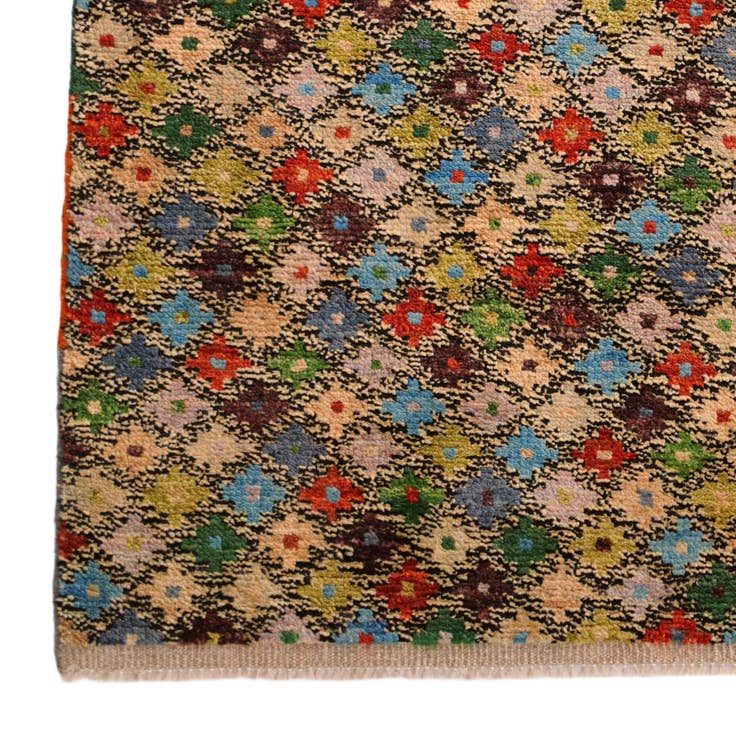 Detail image of 3' 3 x 5' 3 Hand Knotted Balouch Wool Rug
