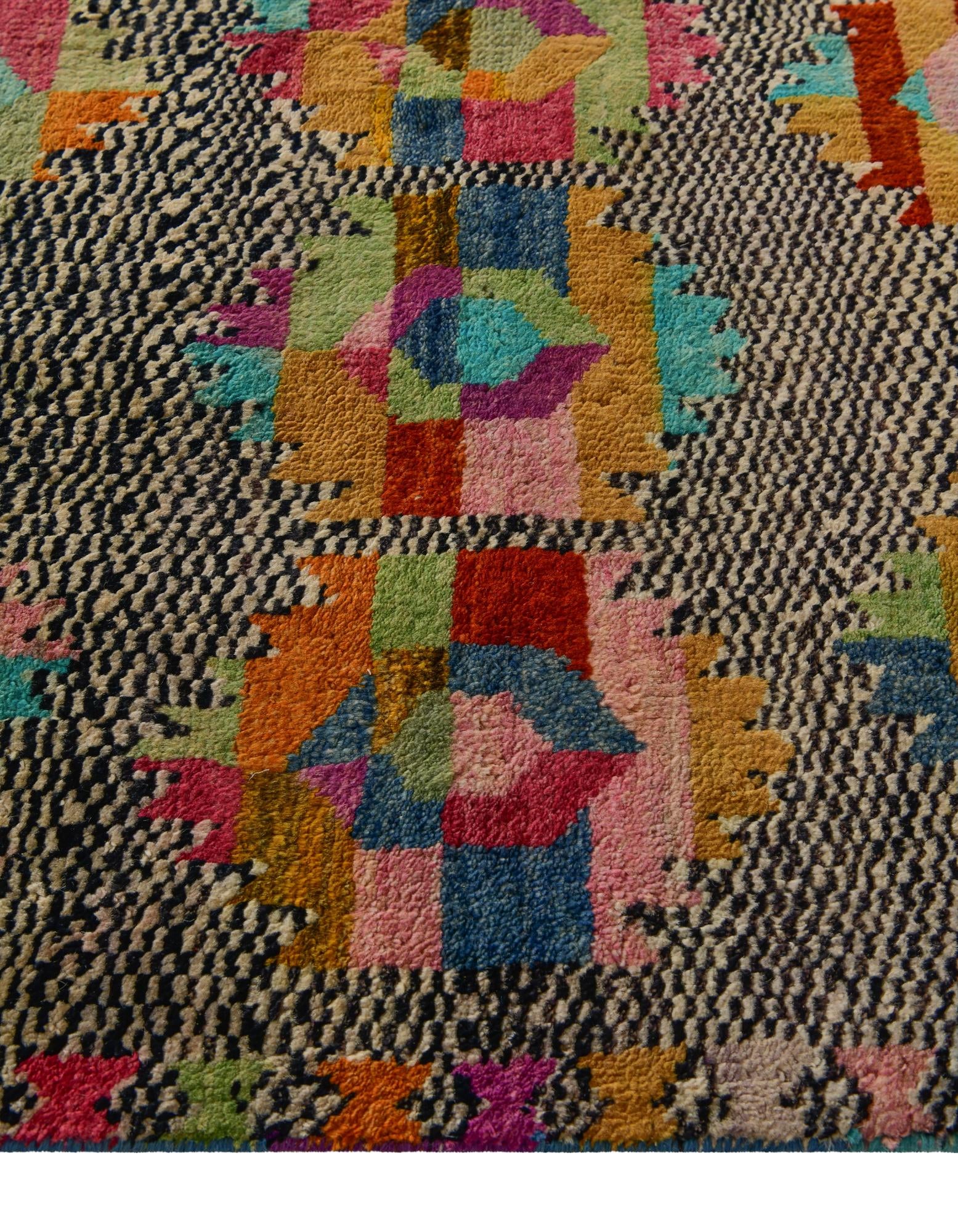 2' 8 x 4' 2 Hand Woven Balouch Wool Rug