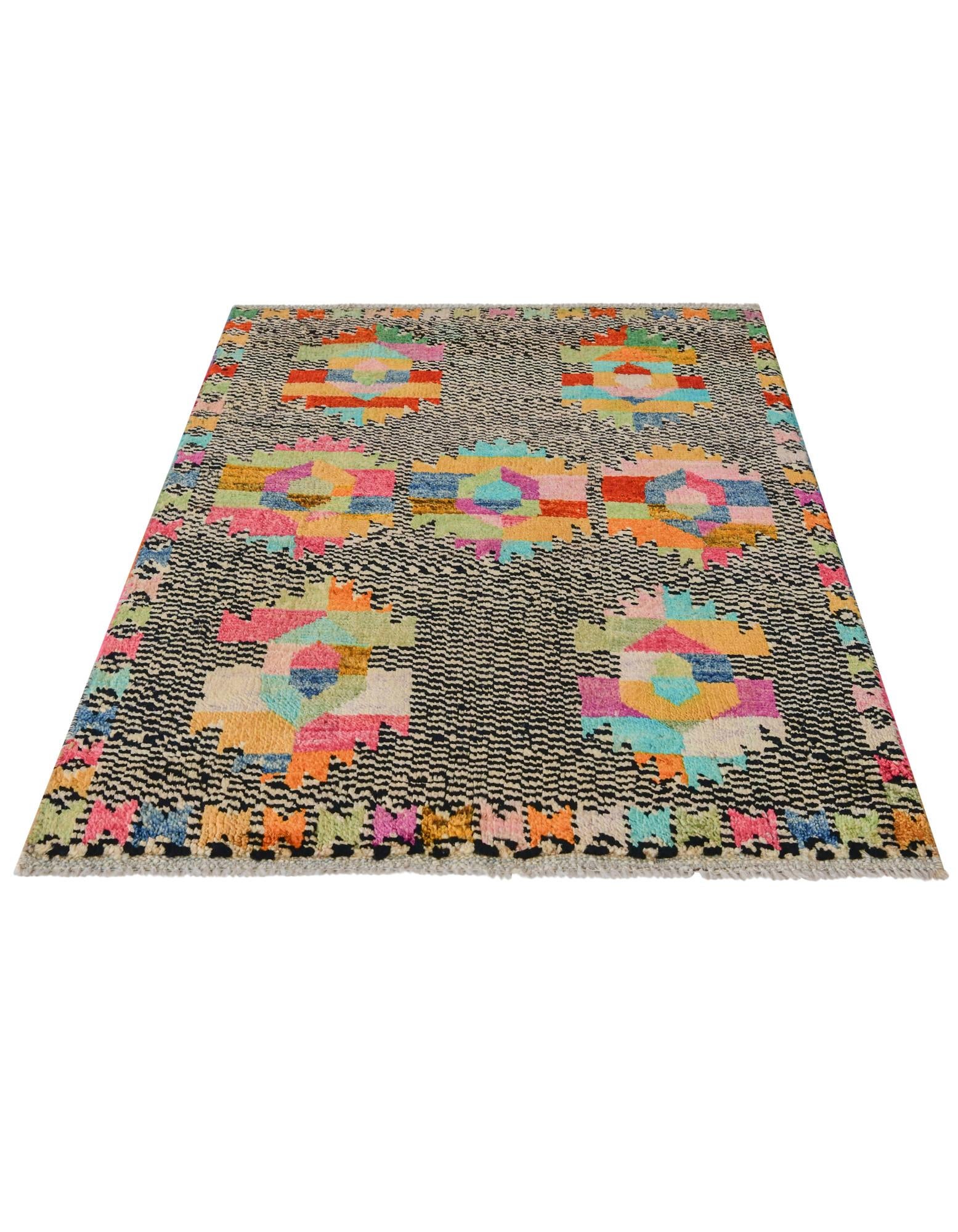 2' 8 x 4' 2 Hand Woven Balouch Wool Rug