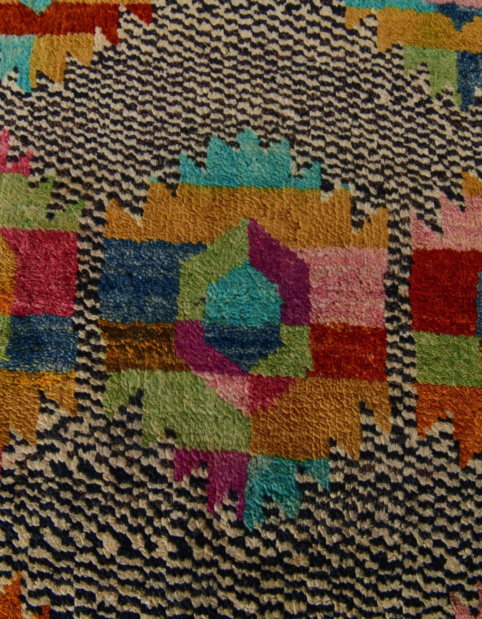 2' 8 x 4' 2 Hand Woven Balouch Wool Rug