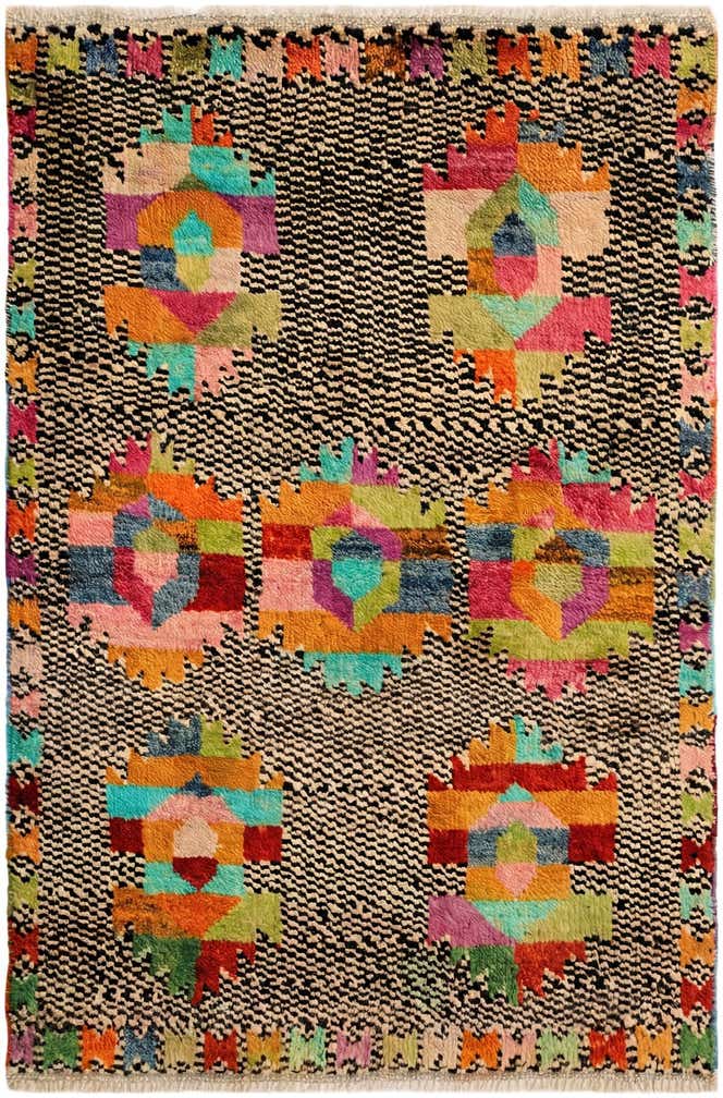 2' 8 x 4' 2 Hand Woven Balouch Wool Rug