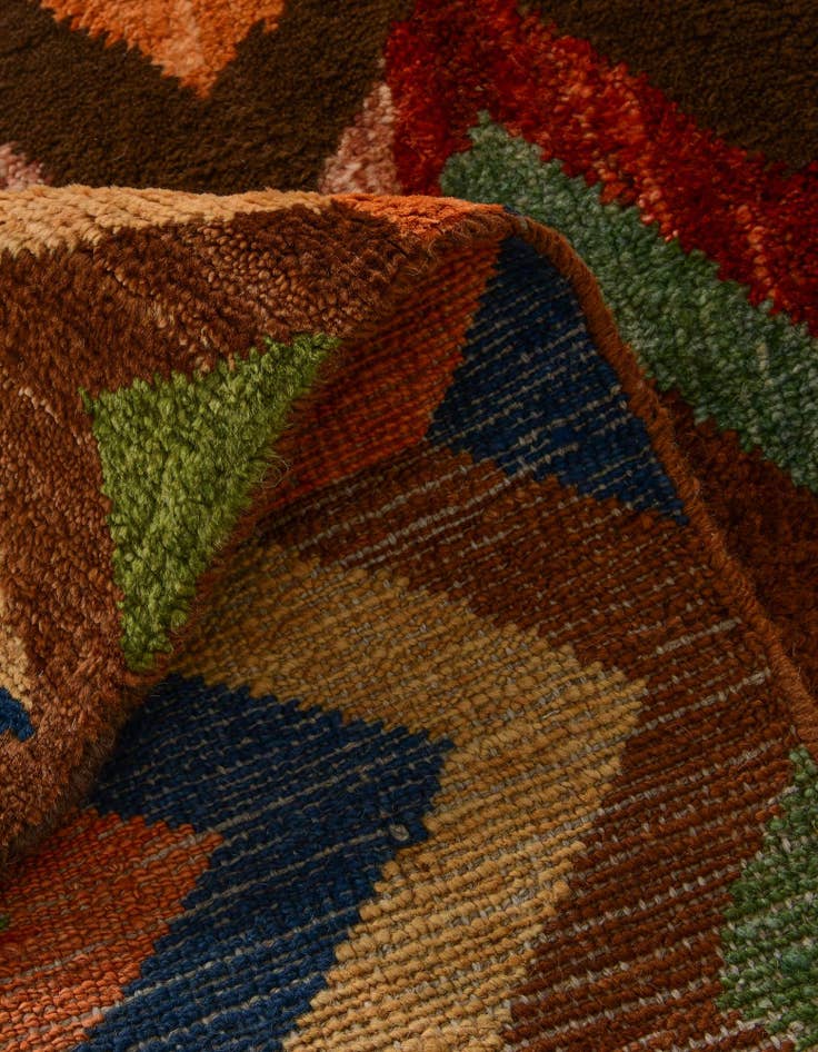 Detail image of 2' 9 x 3' 11 Hand Knotted Balouch Wool Rug