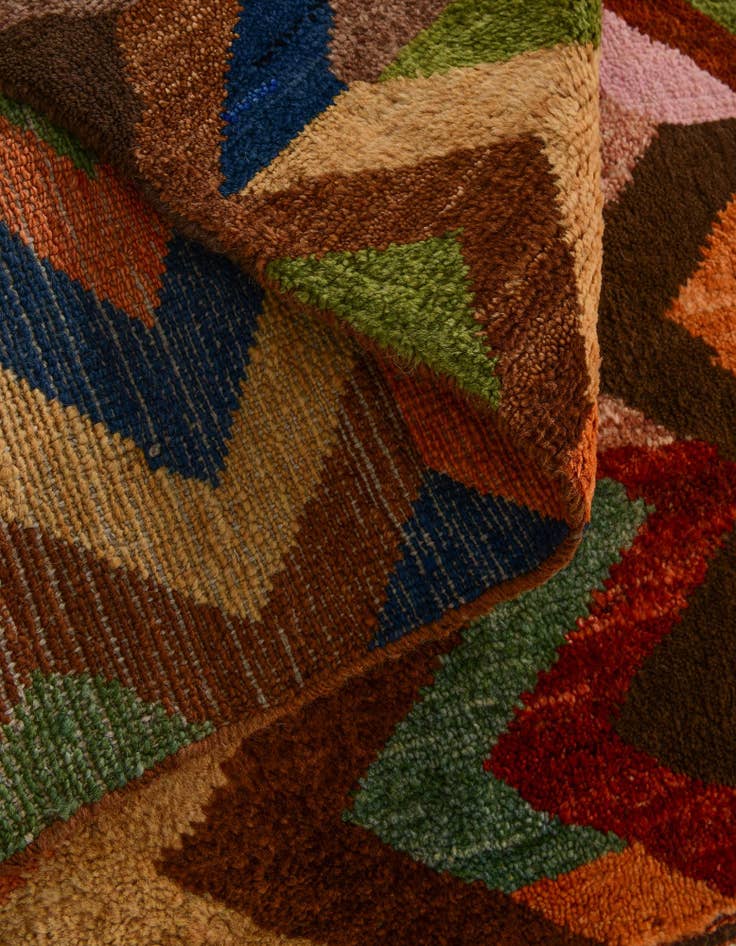 Detail image of 2' 9 x 3' 11 Hand Knotted Balouch Wool Rug